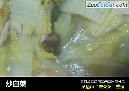 炒白菜