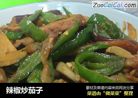 辣椒炒茄子