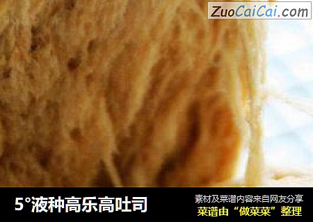 5°液种高乐高吐司