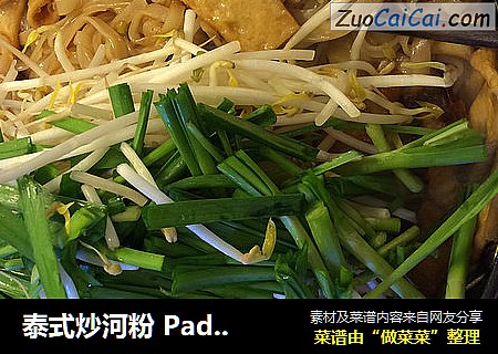 泰式炒河粉 Pad Thai