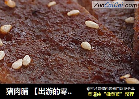猪肉脯 【出游的零食好伴侣】