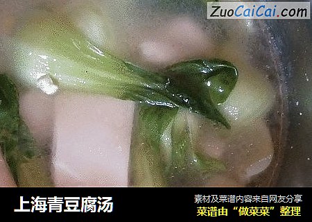 上海青豆腐汤
