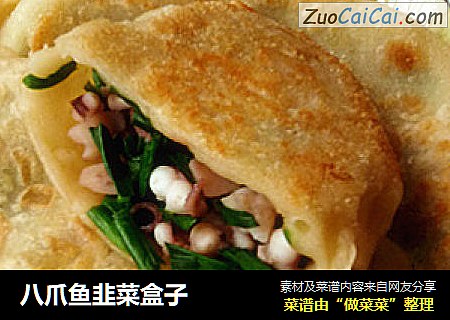 八爪鱼韭菜盒子
