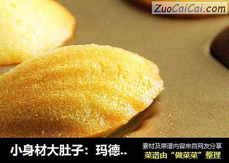 小身材大肚子：玛德琳蛋糕