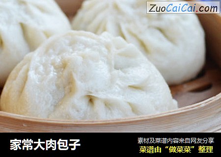 家常大肉包子