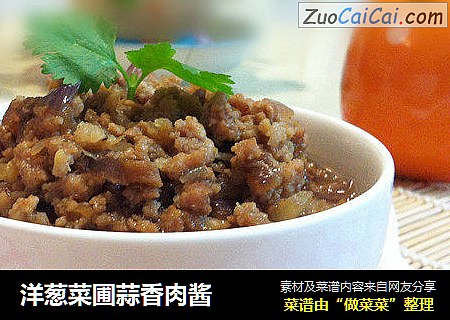 洋葱菜圃蒜香肉酱