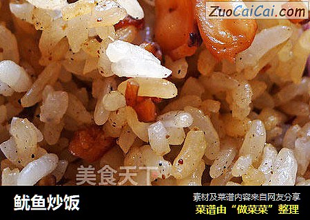 鱿鱼炒饭