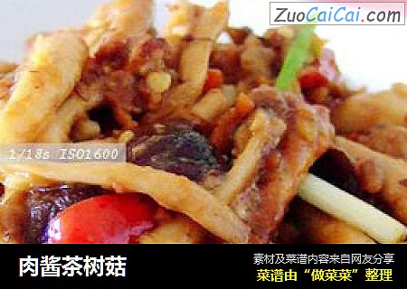 肉酱茶树菇