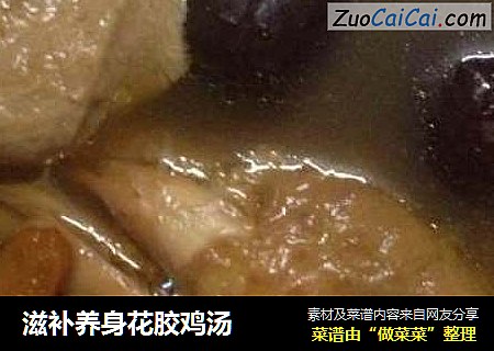 滋补养身花胶鸡汤