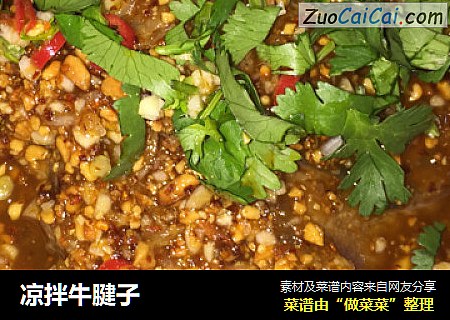 凉拌牛腱子