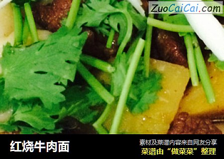 红烧牛肉面