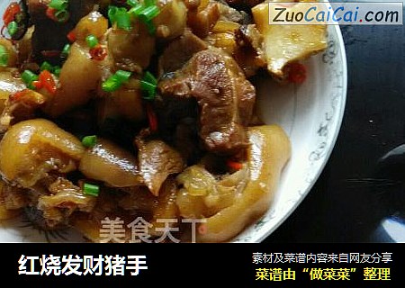 红烧发财猪手