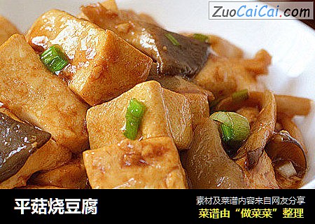 平菇烧豆腐