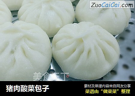 猪肉酸菜包子