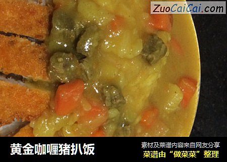黄金咖喱猪扒饭