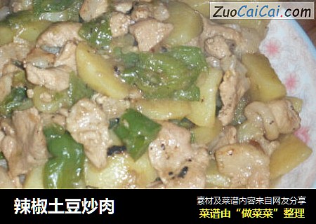 辣椒土豆炒肉