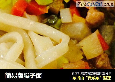 简易版臊子面