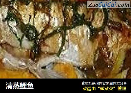 清蒸鲤鱼