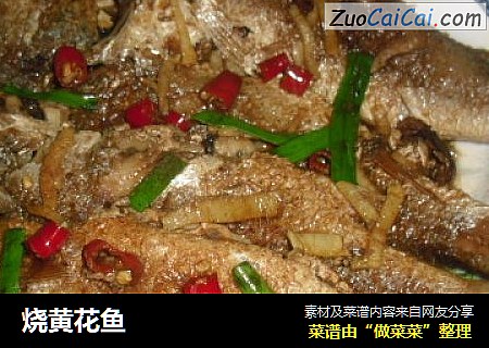 烧黄花鱼