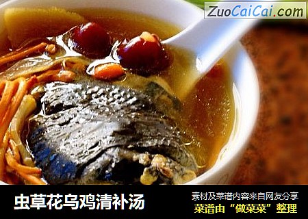 虫草花乌鸡清补汤