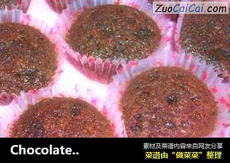 Chocolate muffin@@巧克力玛芬