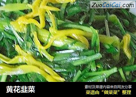 黄花韭菜