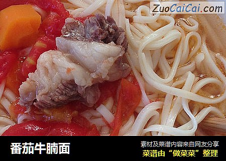 番茄牛腩面