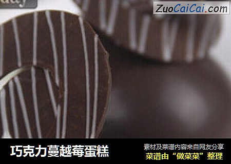巧克力蔓越莓蛋糕