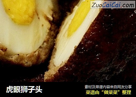 虎眼狮子头