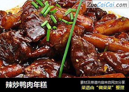 辣炒鸭肉年糕