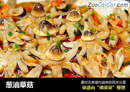 葱油草菇