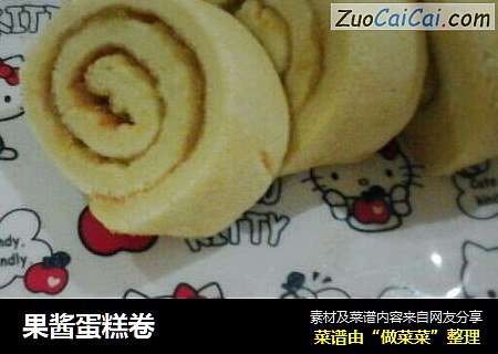 果酱蛋糕卷