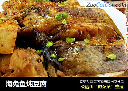 海兔鱼炖豆腐