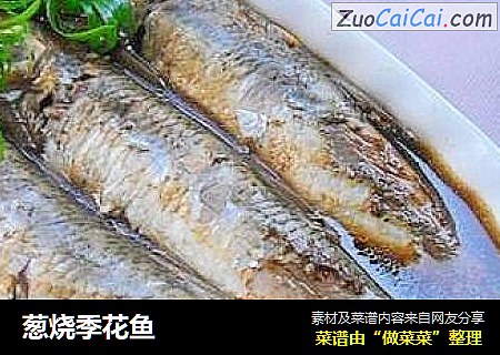 葱烧季花鱼