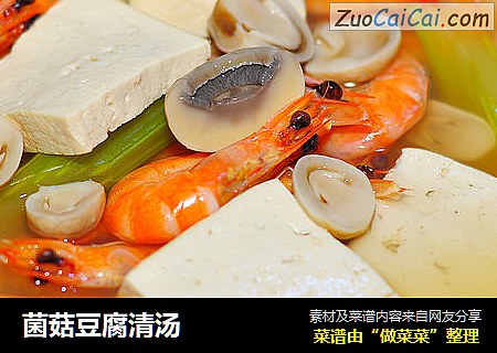 菌菇豆腐清汤