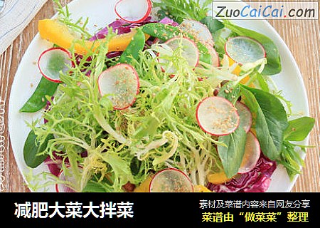 减肥大菜大拌菜