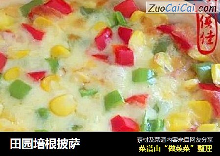 田园培根披萨