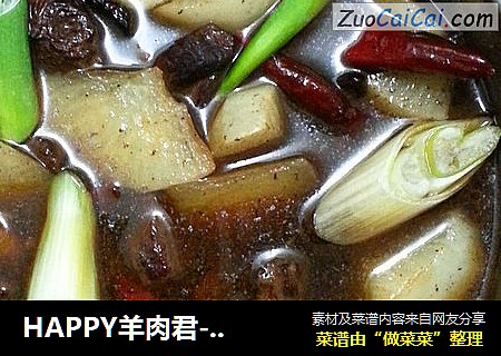 HAPPY羊肉君--红烧羊肉火锅