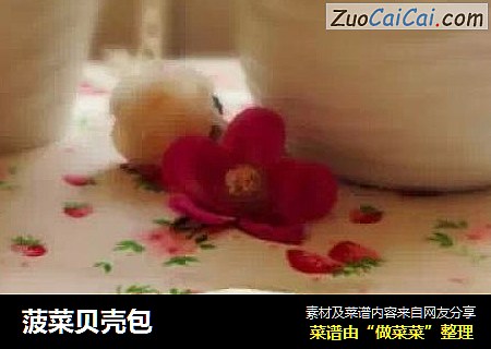 菠菜贝壳包