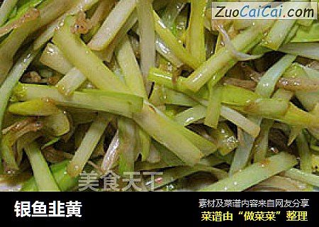 银鱼韭黄