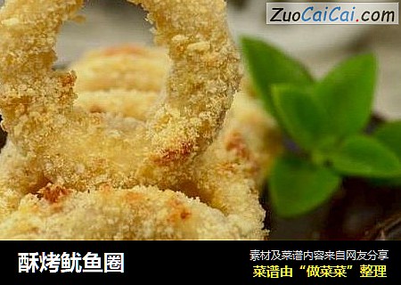 酥烤鱿鱼圈