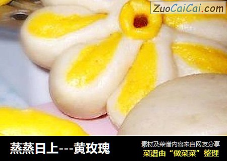 蒸蒸日上---黄玫瑰