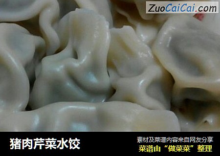 猪肉芹菜水饺