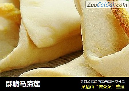 酥脆马蹄莲