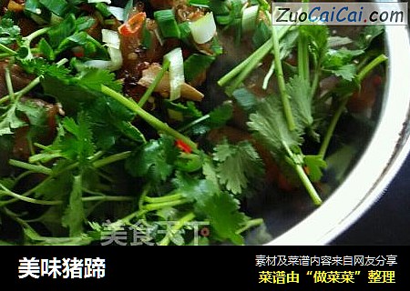 美味猪蹄