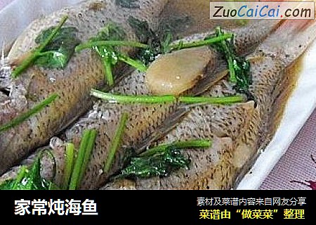 家常炖海鱼