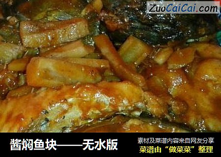 酱焖鱼块——无水版