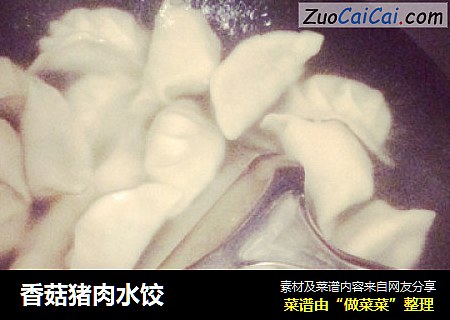 香菇猪肉水饺