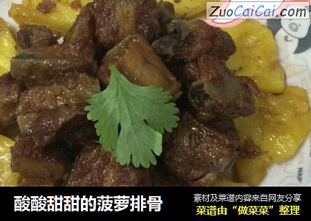 酸酸甜甜的菠萝排骨