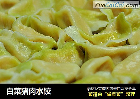 白菜猪肉水饺